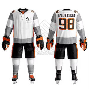 Uniforme de hockey sobre hielo de equipo cómodo y ajustado de Material duradero Uniforme de hockey sobre hielo hecho en Pakistán - Product Image 1
