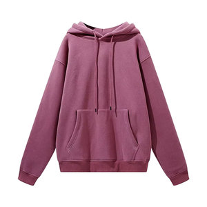 Sweat à capuche surdimensionné pour femme | Sweat à capuche confortable en coton mélangé naturel - Product Image 2