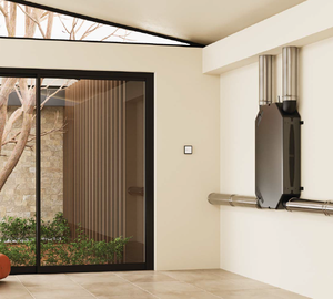 BSK NOTUS Slim Heat Recovery Ventilation (HRV) System 400m/h Airflow 230V R-410A <b>Energy</b>-<b>Efficient</b> Fresh for Ventilation - Product Image 4