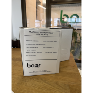 Concentré Multifruits Méditerranéens Baor 3kg Base de Boisson Congelée - Product Image 1
