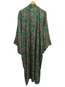 ชุดใส่ในเลานจ์ชุดกิโมโนผ้าไหมยาวถึงข้อเท้าชุดคลุมหลายสีชุดกลางคืนชุดคลุมชุดอินเดียวินเทจผ้าไหมส่าหรีสไตล์วินเทจ - Product Image 6