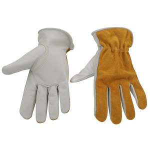 Directo de fábrica, gran oferta, guantes de conductor, cuero de grano de cabra para la construcción, industrias de servicio pesado, trabajo protector antideslizante - Product Image 4