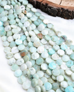 อเมซอนไนต์ทรงกลมเจียระไน 12 เส้น สำหรับทำเครื่องประดับชั้นดี ราคาพิเศษ - Product Image 2