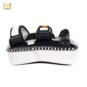 Protector de manos, almohadillas para patadas de boxeo, Material de cuero PU, respetuoso con el medio ambiente, alta calidad, Fitness, culturismo, Muay Thai Pad personalizado - Product Image 6