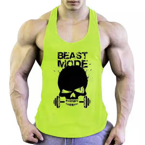 Vêtements de sport en gros Vêtements de sport d'été sans manches pour la gym Débardeur respirant pour la musculation Stringer - Product Image 3
