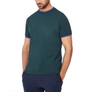 Camisetas de algodón para hombre, precio al por mayor, OEM, diseño personalizado, estampado, cuello redondo, manga corta, estilo callejero, camiseta transpirable para hombre - Product Image 4