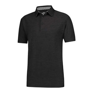 100% Cotton Men's Casual Slim Fit for Polo <b>Shirt</b> with Button <b>Collar</b> and Short Sleeves Custom Logo for Polo <b>T</b>-<b>Shirt</b> - Product Image 3