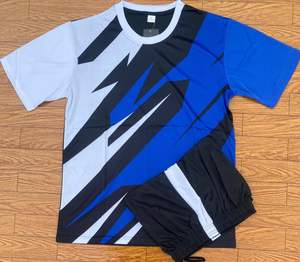 Maillot de football unisexe à la vente chaude, vente en gros, imprimé, couleur personnalisée, léger, respirant, anti-rides, prix d'usine, haute qualité - Product Image 2