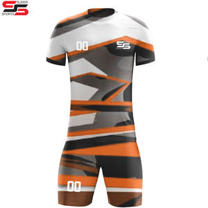Venta al por mayor Personalizar Ropa Deportiva Kit de Fútbol Chándal Sublimación Completa Kit de Fútbol Impresión Digital Club Fútbol Jersey - Product Image 1