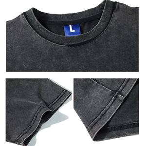 เสื้อยืดลายกราฟฟิกไซส์ใหญ่พิเศษสำหรับผู้ชายเสื้อยืดผ้าฝ้าย100% ลายพิมพ์ DTG เสื้อยืดฟิตเนสขนาดว่างสำหรับเด็กผู้ชาย - Product Image 2