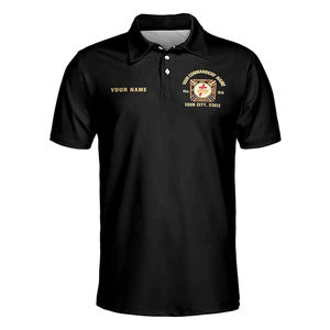 Personalizado en Hoc 2025 Símbolo Mampostería Caballero Templario Polo para hombre Alta calidad Hecho a medida Manga corta Polos para hombre - Product Image 2