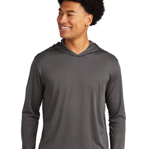 Hombres con capucha UPF 50 + Protección Solar Camisetas Sport-Wick Fleece Hooded Pullover Hoodies - Product Image 1