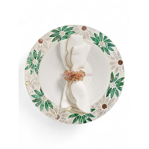 Manteles Individuales de Nácar con Sensación Orgánica para Espacios de Comedor Informal y Decoración del Hogar de Vietnam - Product Image 2