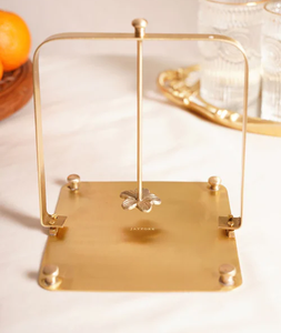 Soporte para pañuelos de latón de excelente calidad Base de madera Artesanía cuadrada Diseño de lujo Diseño popular hecho a mano moderno - Product Image 5