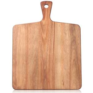 Planche à découper en bois naturel de qualité supérieure, fabriquée à la main, écologique, durable, ustensiles de cuisine, idée cadeau pour le Ramadan et l'Aïd - Product Image 1