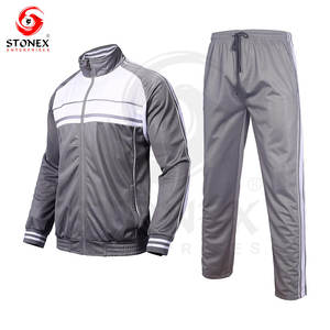 Chándal de lana activa para hombre de dos piezas, estilo de logotipo sostenible de la mejor calidad supersuave con cremallera, disponible en colores personalizados - Product Image 4