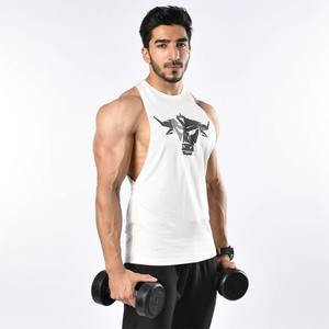 2025เสื้อกล้ามผู้ชายผ้าฝ้าย100% ระบายอากาศได้ดีแห้งเร็วเป็นมิตรกับสิ่งแวดล้อมเสื้อถักนิตติ้งสำหรับฝึกซ้อมในยิม - Product Image 1