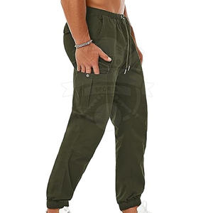 Vente en gros OEM pantalons de jogging pour hommes nouveau design taille adulte toile meilleur prix - Product Image 4