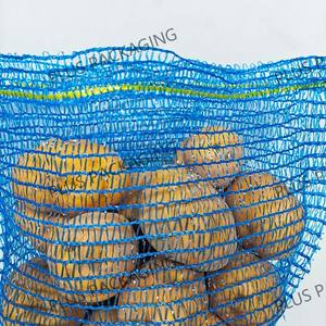 Bolsa de malla Raschel PE ecológica directa de fábrica para almacenamiento de cebollas y agricultura y frutas - Product Image 5