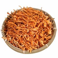 Thé au Cordyceps, cueilli à la main et 100% frais, extrait de champignon Cordyceps militaris - Champignon Cordyceps entier séché