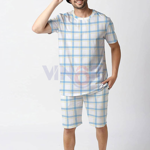 ชุดวอร์มสองชิ้นสำหรับผู้ชายชุดวอร์มสีพื้นชุดวอร์มแฟชั่นสำหรับผู้ชายมาใหม่ - Product Image 3