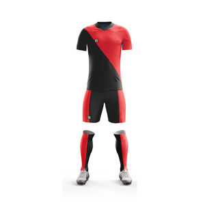 Uniformes de Fútbol para Adultos con Logotipo Personalizado, Último Diseño, Transpirables, Ligeros, 100% Poliéster, Cuello en V Corto, Nombre del Equipo Personalizado - Product Image 4