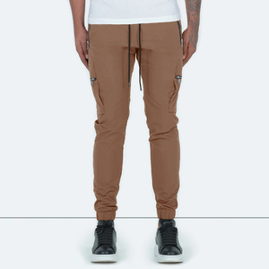 Joggers กางเกงวอร์มผู้ชายผ้าคอตตอนน้ำหนักเบา,ทำจากผ้าโพลีเอสเตอร์สำหรับใส่วิ่งตามสั่ง - Product Image 3