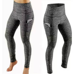 Breathable Winter Women's Bamboo Fiber Mid Waist Yoga <b>Leggings</b> with Printed Design High Quality Fitness Wear for <b>Gym</b> & Sports - Product Image 1