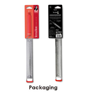 PN14050ขูดสเตนเลสสตีลขนาดใหญ่สีแดงซิลิโคน - Product Image 5