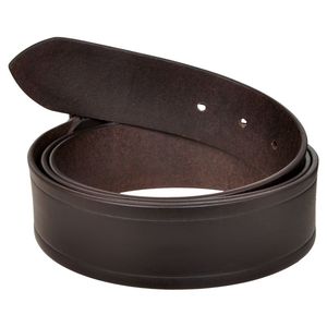 Ceinture en cuir noir pour hommes avec boucle en métal pistolet Authentique 100% Ceinture en cuir véritable pour hommes vintage - Product Image 3