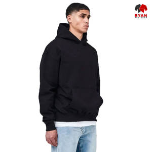 Sudadera con Capucha para Hombre Ryan Pro Gear con Logotipo Personalizado en la Parte Delantera, Tejido de Felpa 100% Algodón, Transpirable, Informal, para Invierno, ODM - Product Image 4