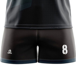 Nuevo Uniforme de Rugby Ajustable y Transpirable 100% Poliéster, Parches Personalizados, Conjunto de Jersey y Pantalones Cortos Resistentes de Talla Grande para Deportes de Equipo - Product Image 4