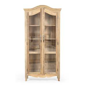 Armoire polyvalente en bois massif Catania pour cuisine, chambre à coucher, salon, bureau ou bar-Meuble de cuisine polyvalent - Product Image 2