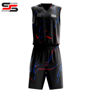 Manufacture Wholesale Factory <b>Stitched</b> Basketball Uniform High Quality Basketball Uniforms - Product Image 3