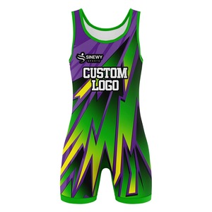 Uniformes de lucha libre Niños Adultos Equipo Hombres Power Wrestling Singlets Gym Training Wrestling Singlets - Product Image 1