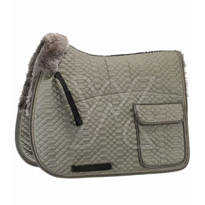 Luxury Sheepskin & Memory <b>Foam</b> Saddle <b>Pads</b> Wholesale Soft & Durable Material Horse Saddle <b>Pads</b> - Product Image 1