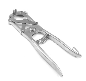 Pinza Aplicadora de Elastrador de Aluminio, Pinza de Castración, Aplicador de Anillos de Goma, Instrumento Veterinario de Castración - Product Image 4