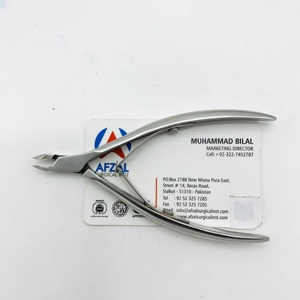 Logo privé outils pour ongles ciseaux pour enlever les peaux mortes soins professionnels outils de manucure barbe facile à utiliser - Product Image 3