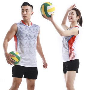 Ensemble de maillot de volley-ball vert de haute qualité, design unique, maillot imprimé, shorts, costumes pour hommes et femmes, vêtements d'équipe sportive - Product Image 4