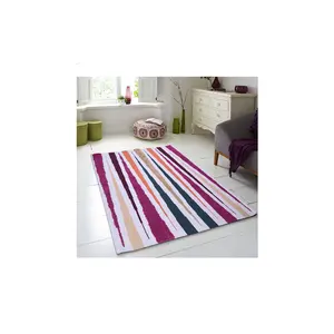 Genuine Supplier of Highest Selling 100% Cotton Material Hand Made Embroidered Home Usage Woven Rugs at Low Price