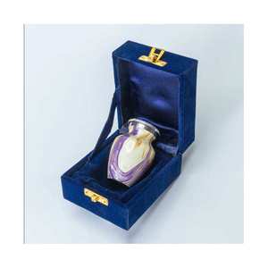 Alta demanda con precio razonable Urna hecha a mano Cenizas Urna funeraria para urna de metal blanco humano Exportador de cremación de urna de India - Product Image 4