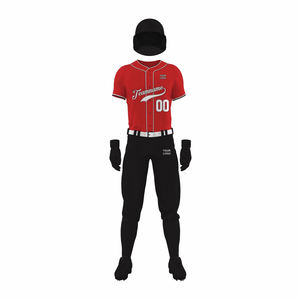 Camisetas de béisbol personalizadas de calidad premium, conjuntos de uniformes transpirables de equipo completo, entrega rápida, ropa de béisbol y softbol competitiva - Product Image 5