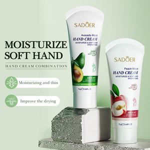 Set de Crema de Manos SADOER para Cuidado Diario, Hidratante, Fórmula No Grasa, Ácido Hialurónico para Piel Seca y Áspera, Mini, OEM - Product Image 2