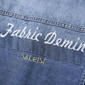 <b>Men's</b> Stylish <b>Jean</b> Jacket Casual Wear OEM Wholesale High Quality <b>Mens</b> Cotton <b>Jeans</b> Jacket Custom <b>Mens</b> Denim Jacket <b>for</b> Sale - Product Image 3