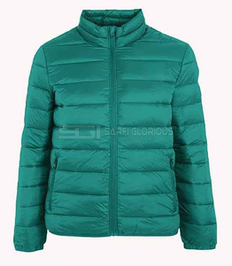 Venta al por mayor ligero Casual al aire libre Puffer chaqueta personalizada impermeable temporada de invierno con cuello con capucha Puffer chaqueta - Product Image 3