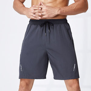 Atlético Fitness entrenamiento transpirable gimnasio pantalones cortos hombres elástico entrenamiento secado rápido deportes sudor hombres pantalones cortos - Product Image 1