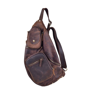 Meilleure vente : Sacs à bandoulière en cuir véritable pour ordinateur portable, personnalisables avec logo, en cuir pleine fleur, matériau solide, en gros - Product Image 2