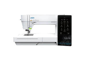 NOUVEAU TOP Juki DX-4000QVP Kokochi Machine à coudre professionnelle informatisée programmable à bras de 12 pouces, point interlock, en fer et plastique - Product Image 5