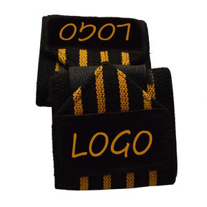 Meilleures ventes Bandes de soutien pour poignets de sport personnalisables de couleur bleue Antidérapantes et respirantes avec des bandes blanches - Product Image 3