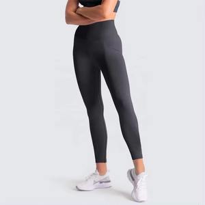 2025 Collection Best Women's High-Waist 100% Cotton <b>Leggings</b> for Fitness and Fashion <b>Knitted</b> Fabric - Product Image 5